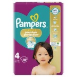 Pampers Premium Protection Size 4 Nappies (37 Piece)